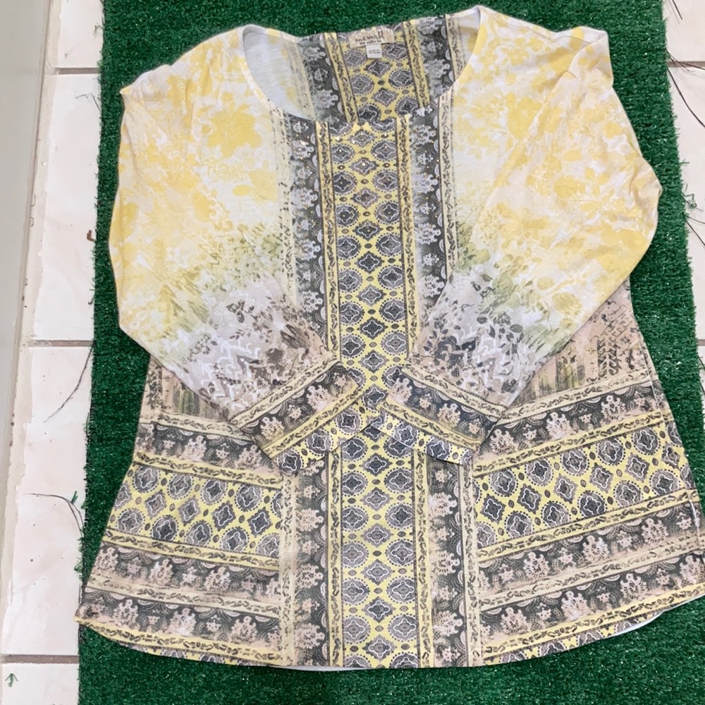 Long sleeve blouse